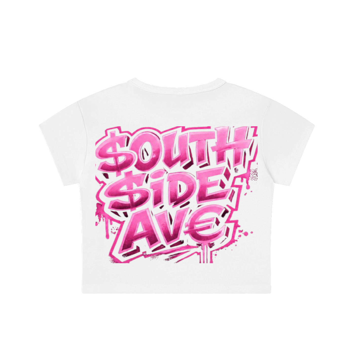Bad Bitch Ave  Crop Top